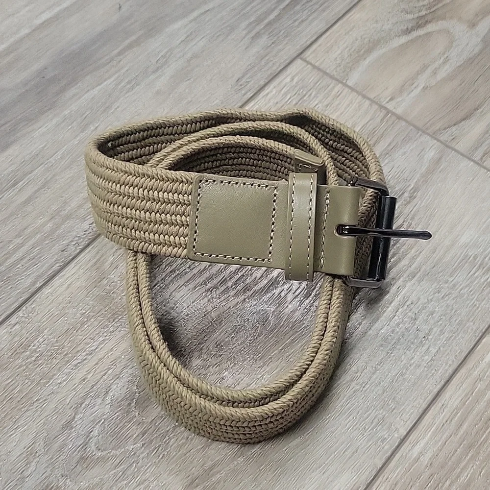 Urban Outfitters Moss Green Woven BeltSize 32 or 34 NWOT